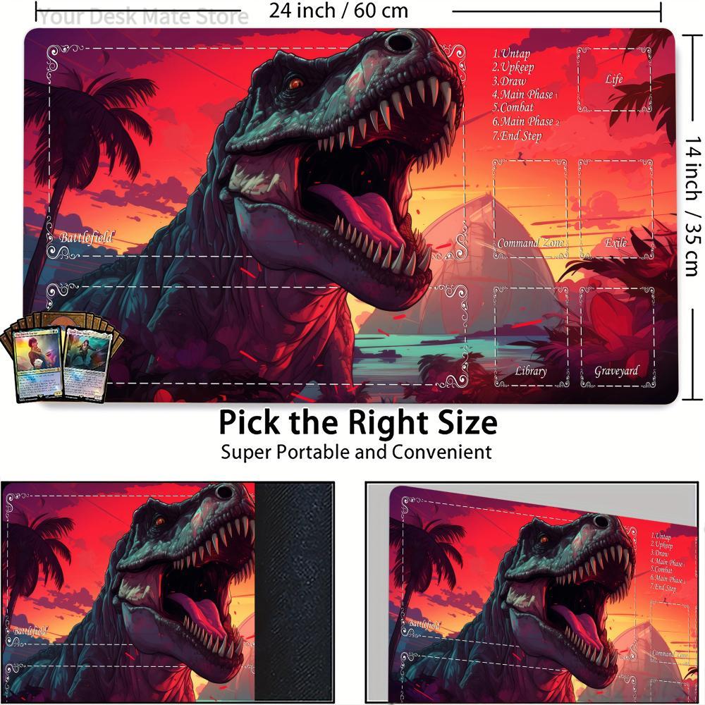 Neon Aesthetic Dinosaur Theme  - Door Mat Blank 评论和价格