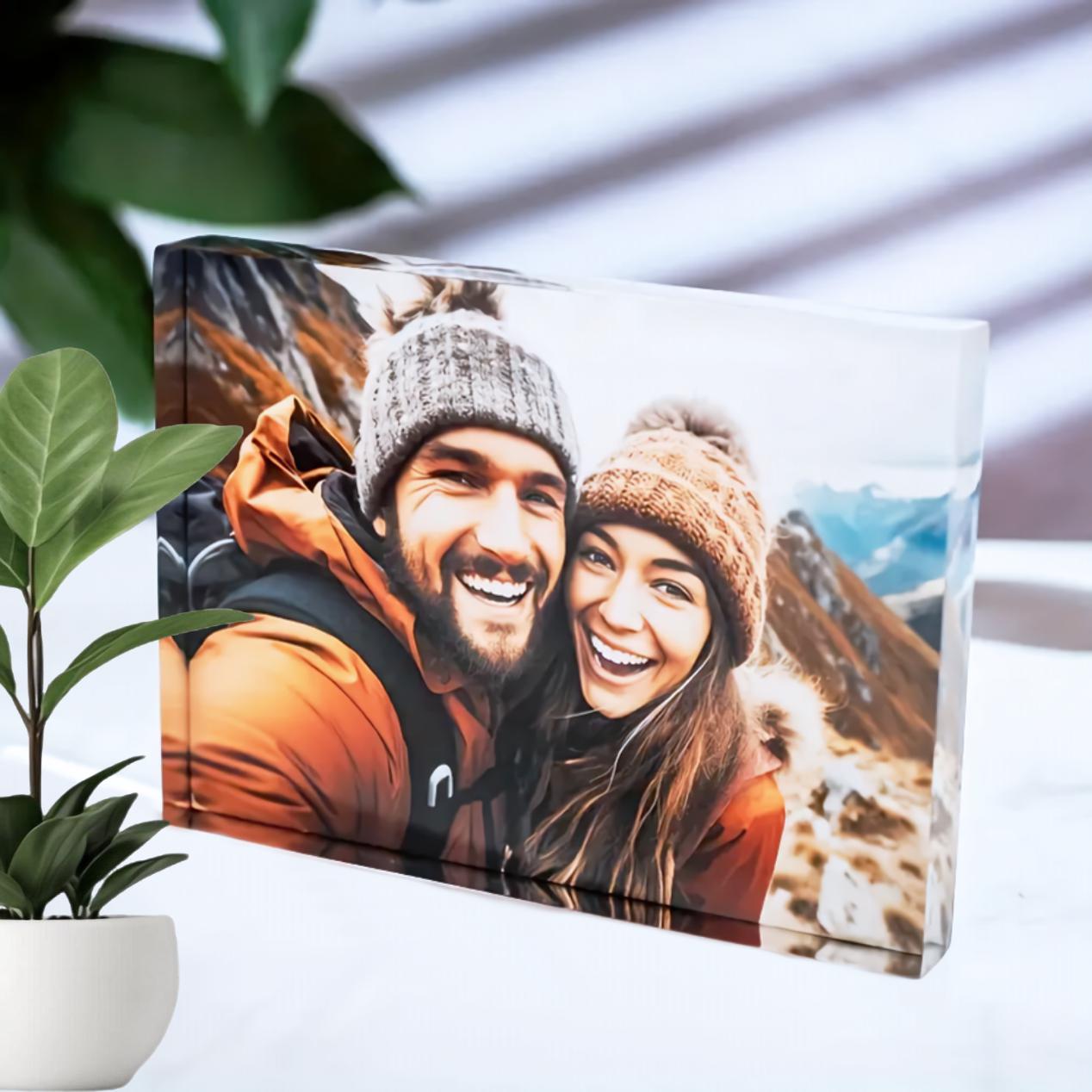 1PC Custom Acrylic Photo Block - Photo Acrylic Block 评论和价格