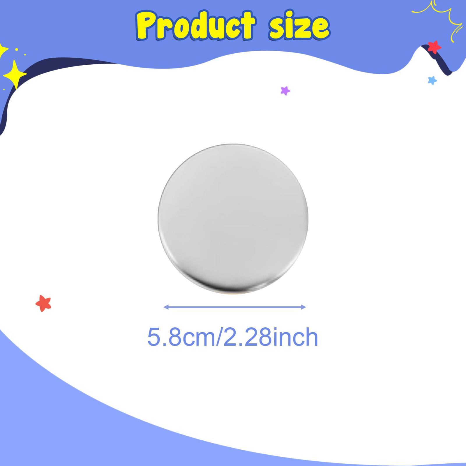 Button Badge Kit Metal Blank B - Button Badge Blank 评论和价格