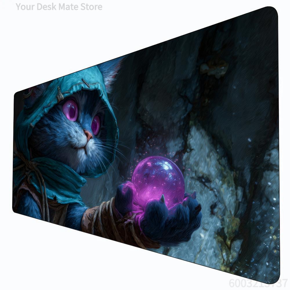 Mysterious Cat Fortune Teller  - Door Mat Blank 评论和价格