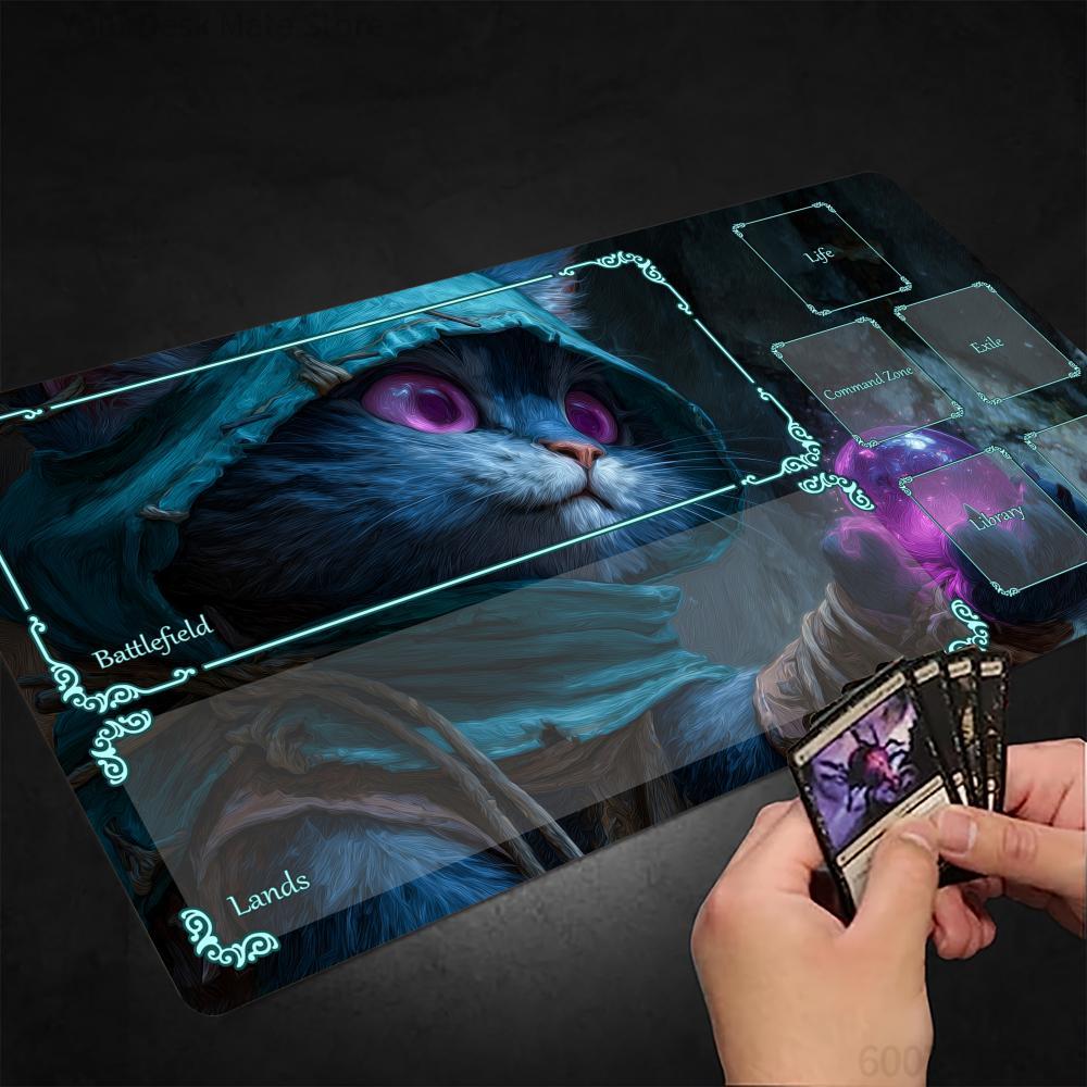 Mysterious Cat Fortune Teller  - Door Mat Blank 评论和价格