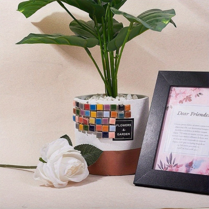 100g Square Ceramic Mosaic Til - Ceramic Tile Blank 评论和价格