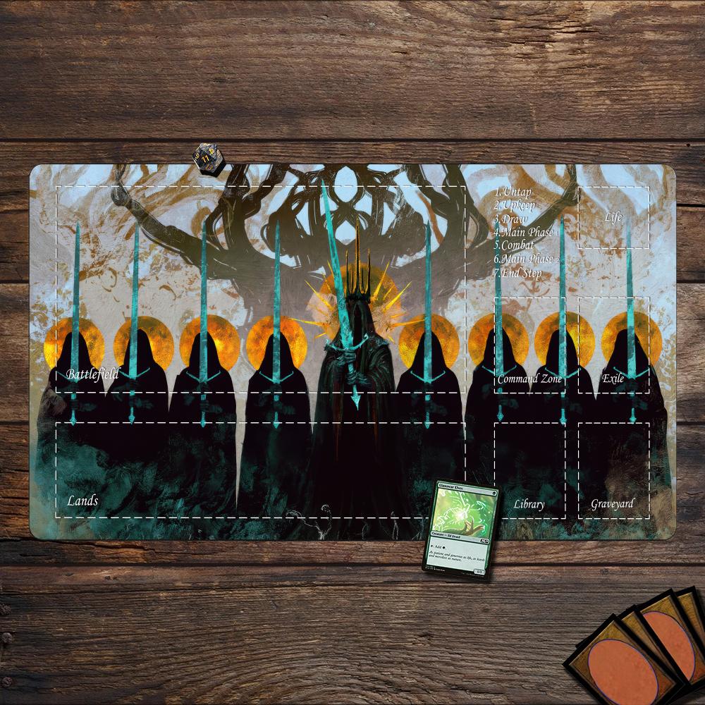 Magic Playmat Card Gaming Mat  - Door Mat Blank 评论和价格