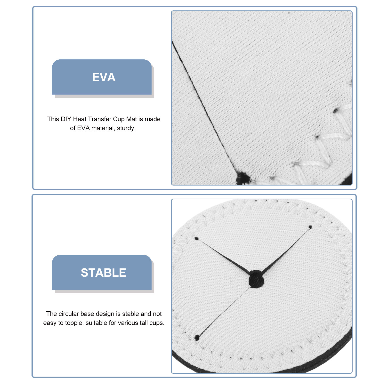 4Pcs Sublimation Coasters Blan - Coaster Sublimation Blank 评论和价格